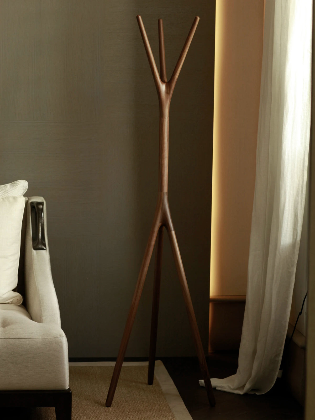 Woody Coat Stand - American Walnut
