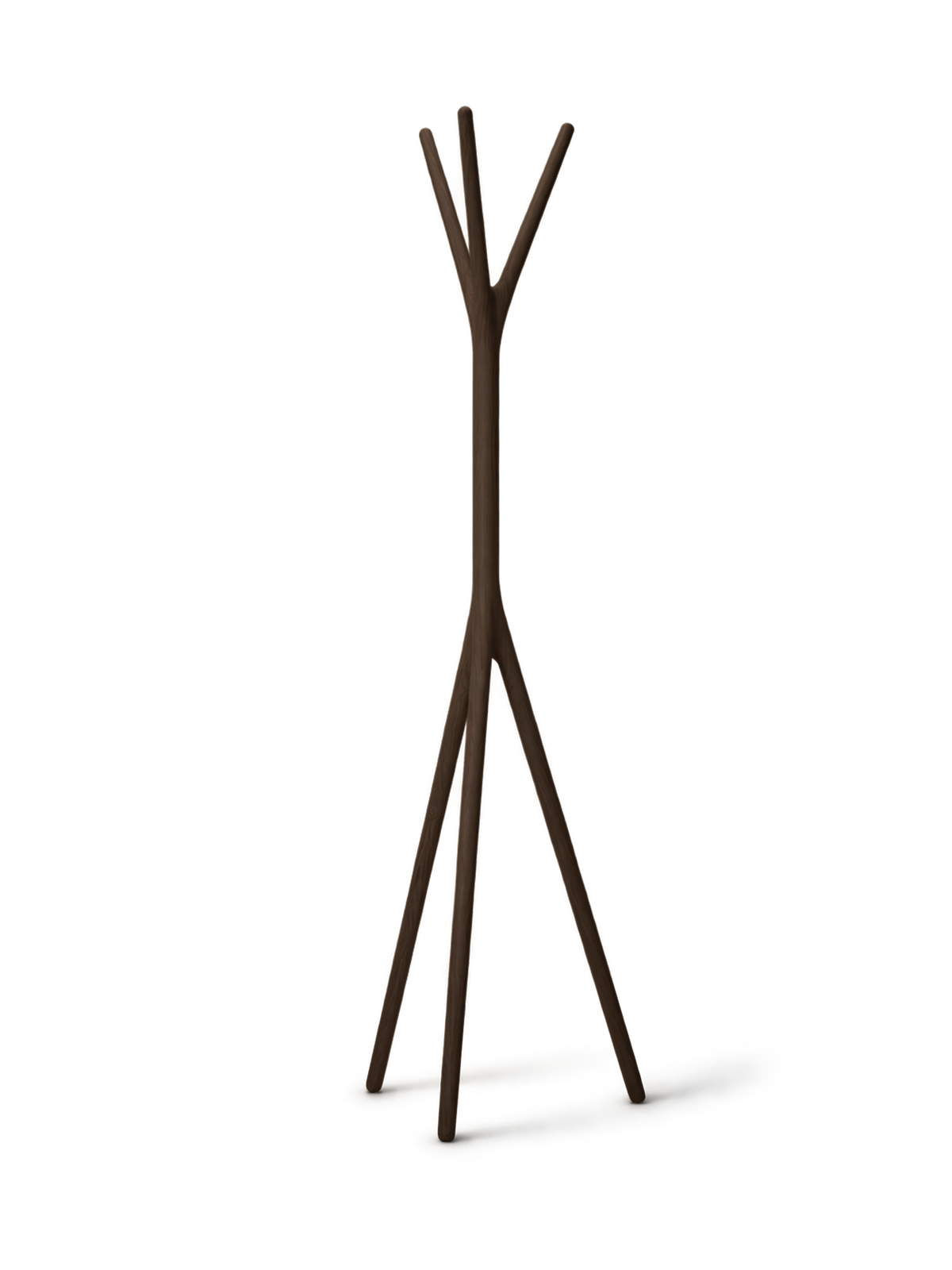 Woody Coat Stand - Brown Oak