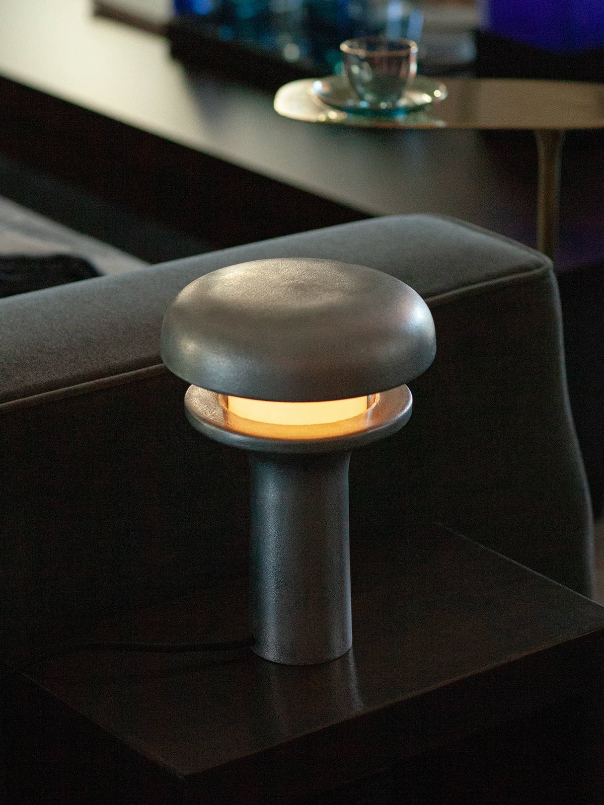 Lighthouse lamp - Textured Aluminium
