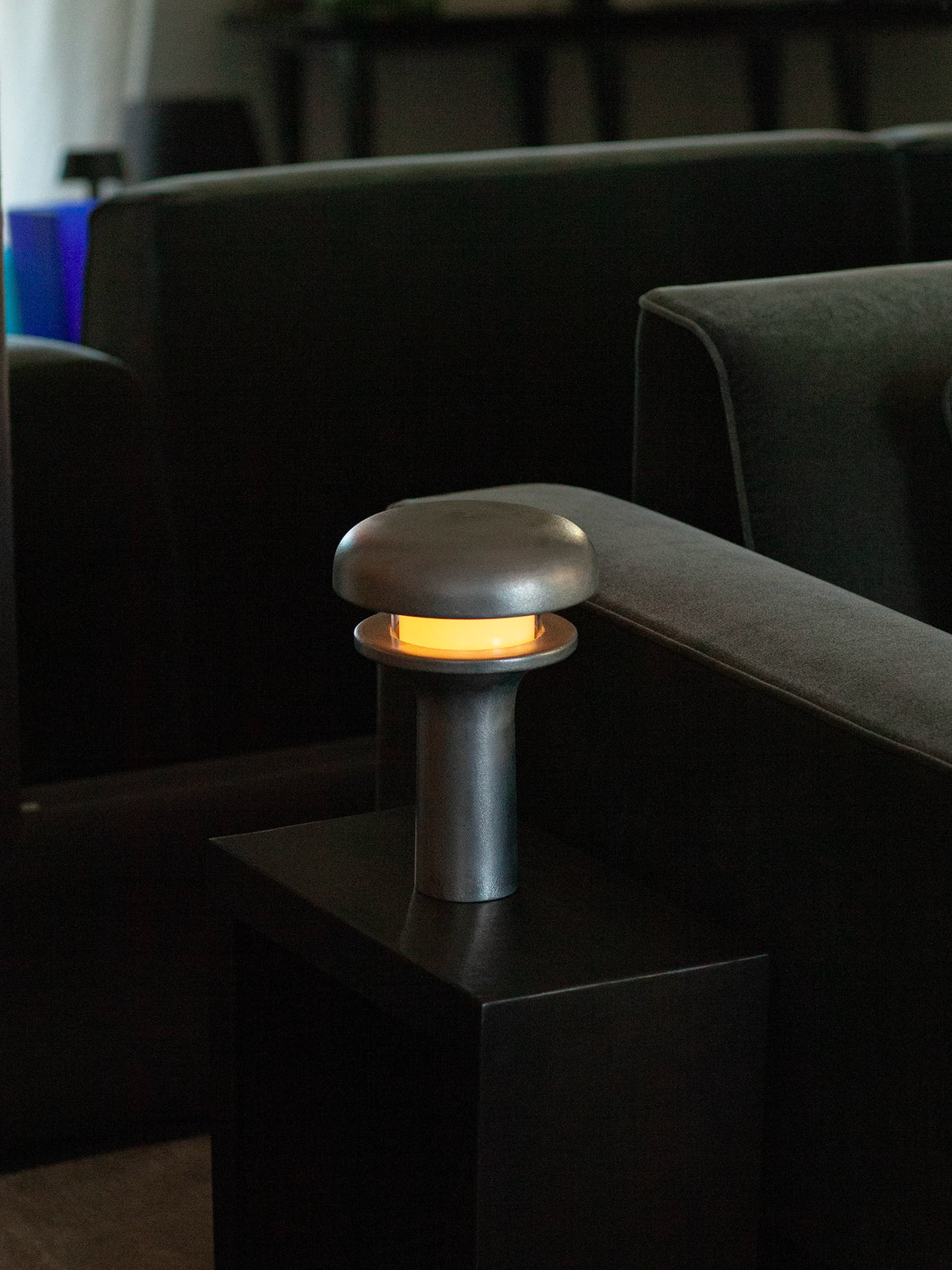 Lighthouse lamp - Textured Aluminium