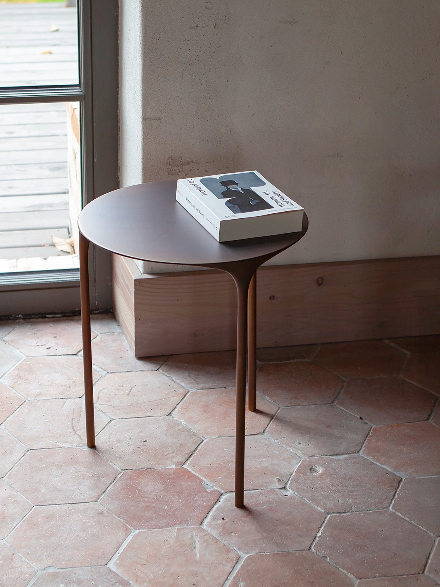 Coffee Table - Aged Brass