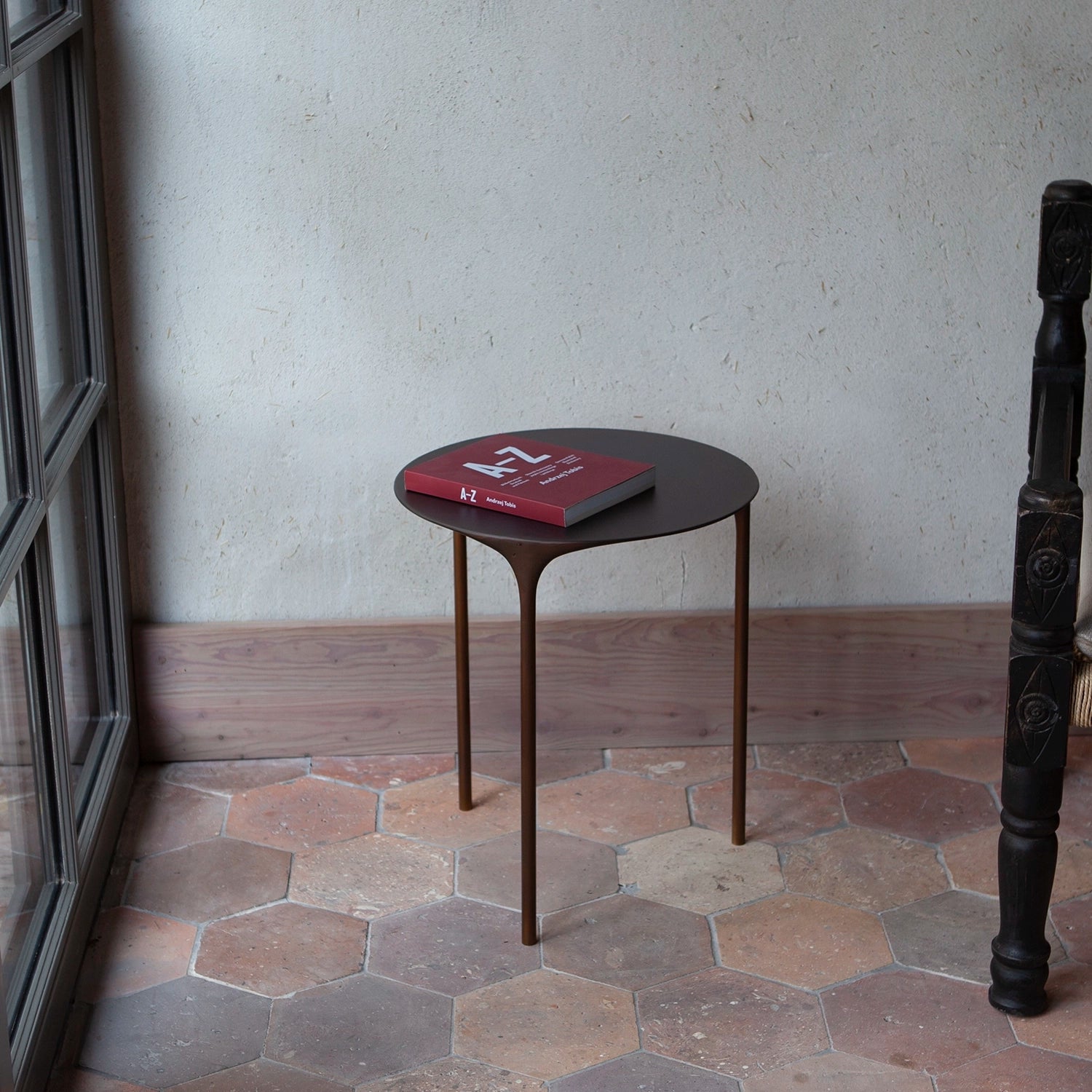 Coffee Table - Aged Brass