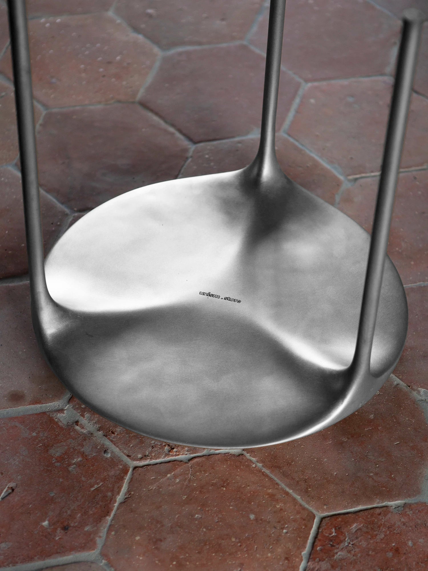 Coffee Table - Brushed Aluminium