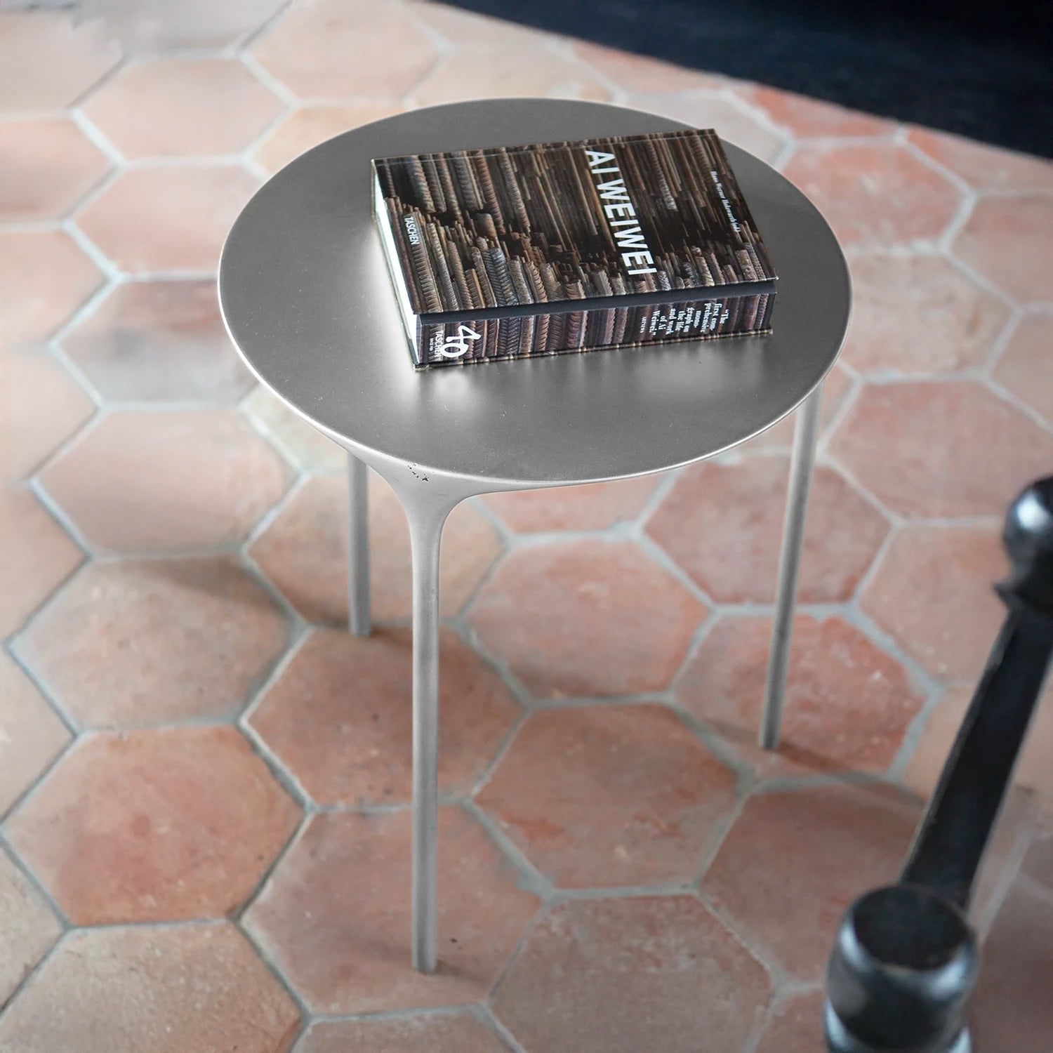 Coffee Table - Brushed Aluminium