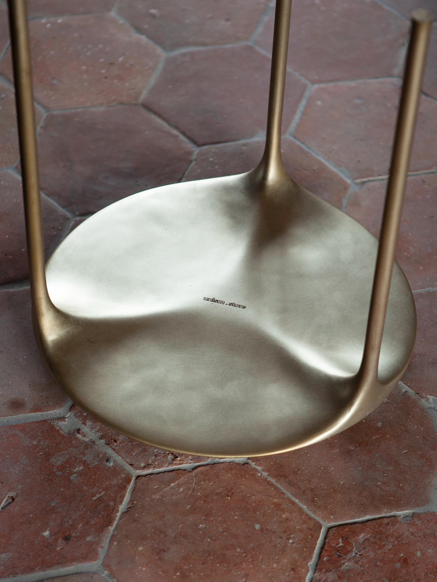 Coffee Table - Brushed Brass