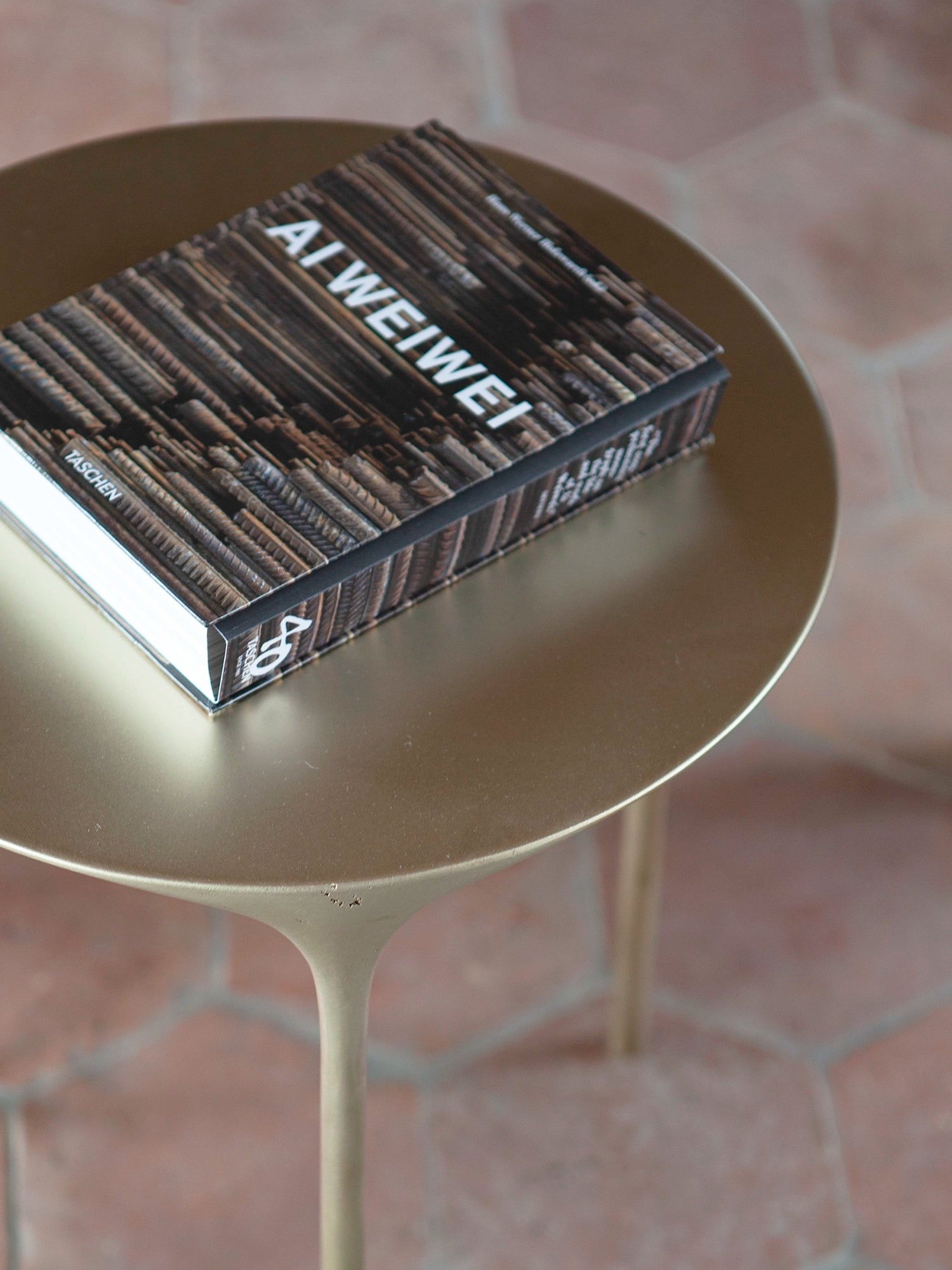 Coffee Table - Brushed Brass