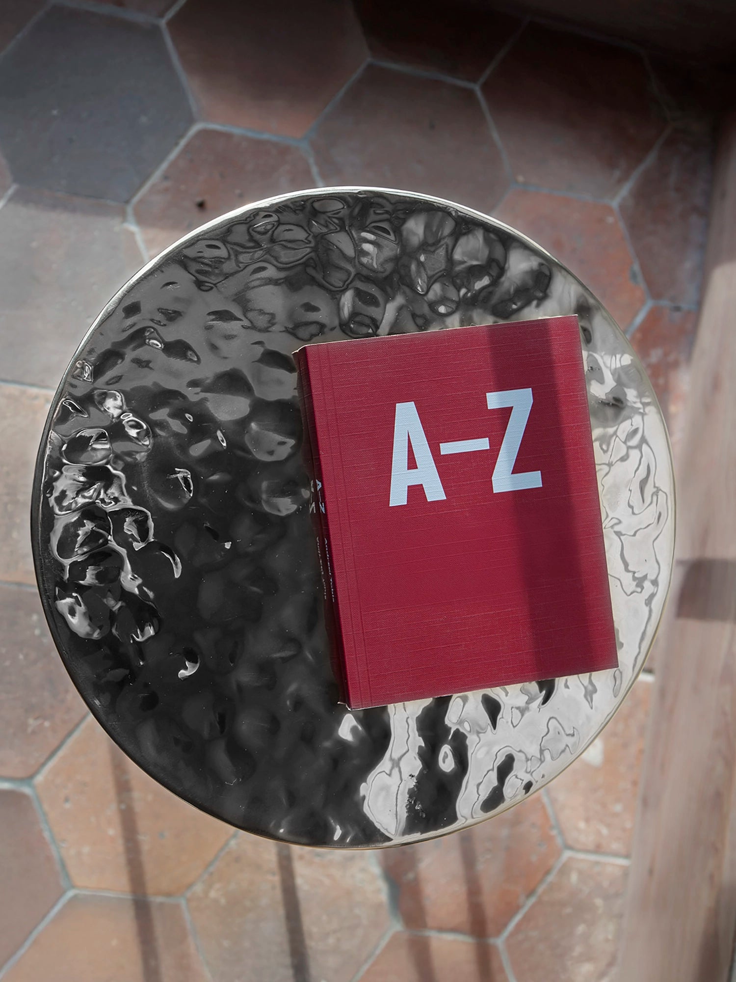 Coffee Table - Rippled Aluminium